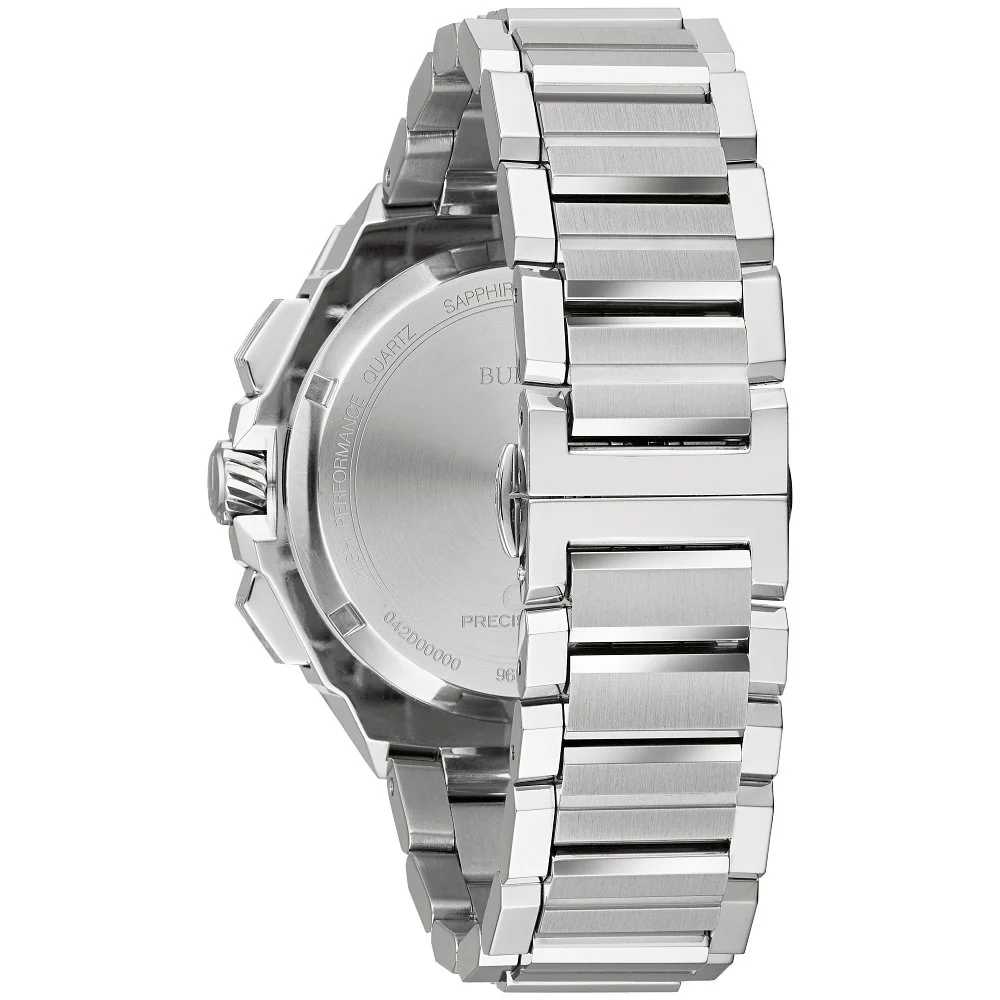 Bulova Stainless Steel Luxury Mens Watch - Image 2