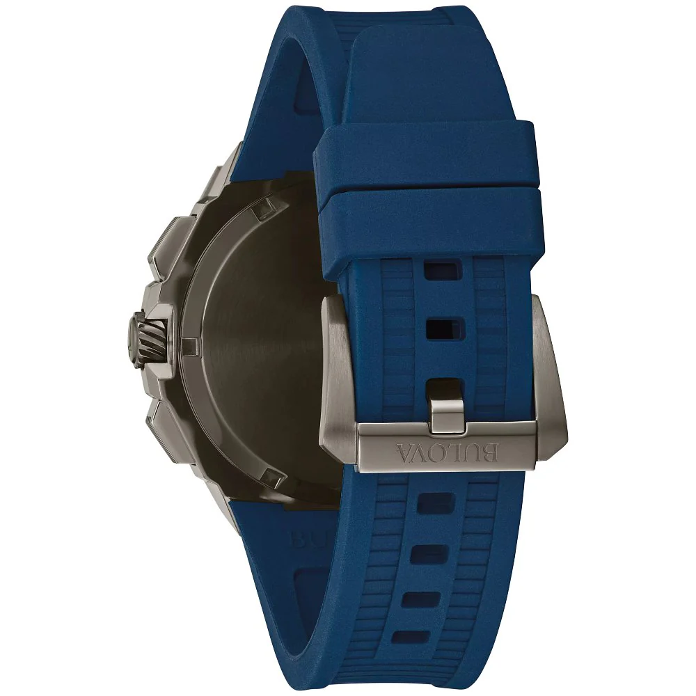 Bulova Stainless Steel Luxury Mens Watch - Image 2