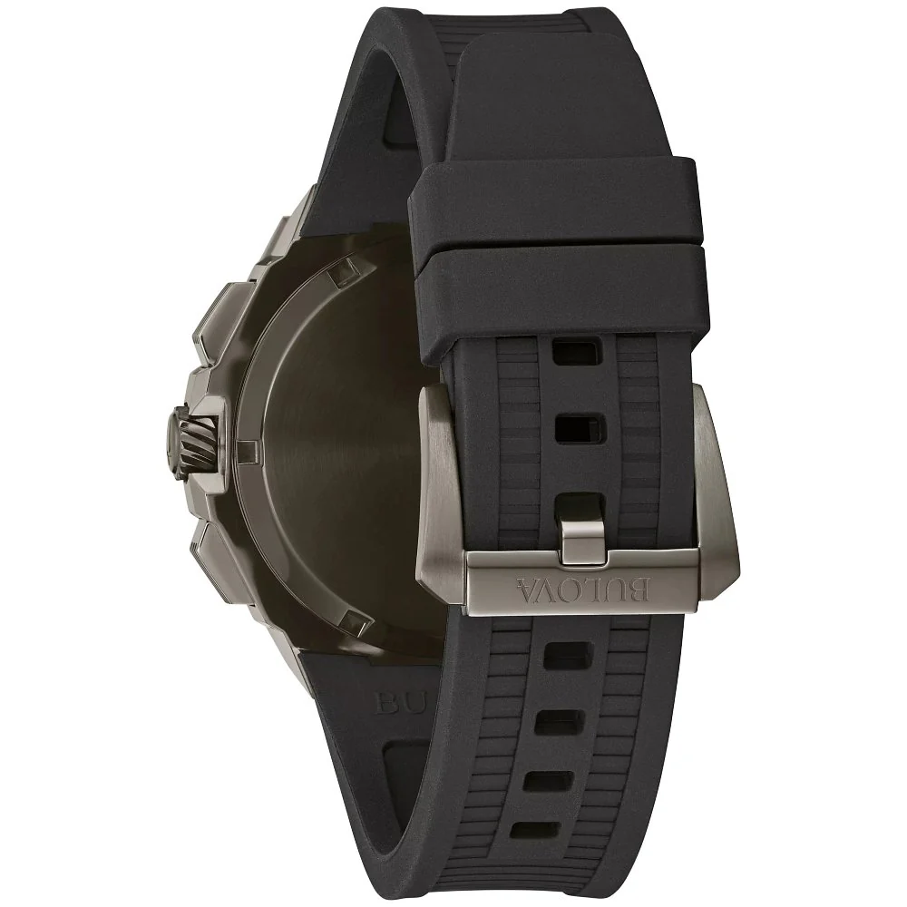 Bulova Stainless Steel Luxury Mens Watch - Image 2