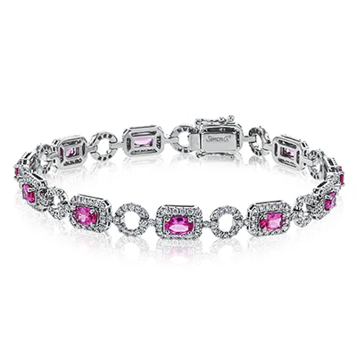 Color Bracelet in 18k Gold with Diamonds
