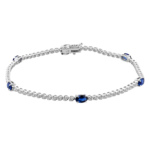 Color Bracelet in 18k Gold with Diamonds - Image 3