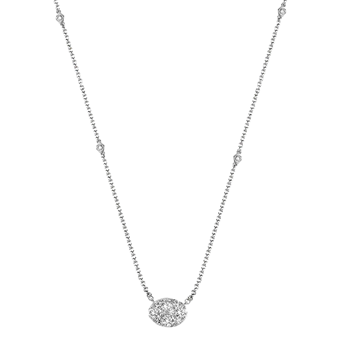 Color Pendant in 18k Gold with Diamonds - Image 2