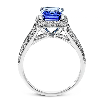 Color Ring in 18k Gold with Diamonds - Image 3