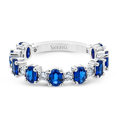Color Ring in 18k Gold with Diamonds - Image 3