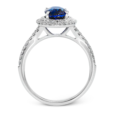 Color Ring in 18k Gold with Diamonds - Image 3
