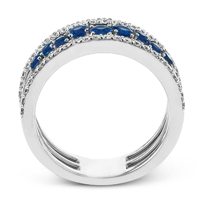 Color Ring in 18k Gold with Diamonds - Image 3