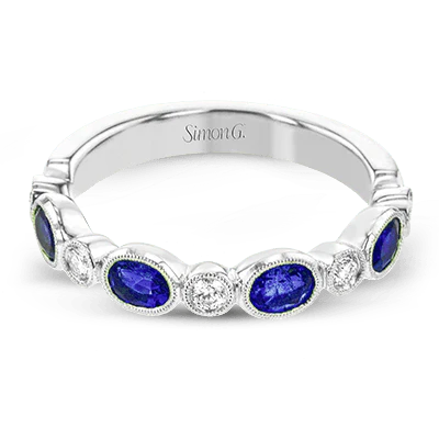 Color Ring in 18k Gold with Diamonds - Image 2