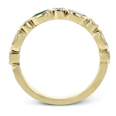 Color Ring in 18k Gold with Diamonds - Image 3