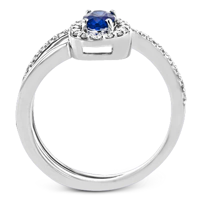 Color Ring in 18k Gold with Diamonds - Image 3