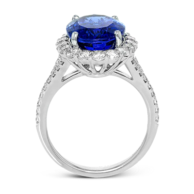 Color Ring in 18k Gold with Diamonds - Image 3