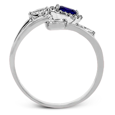 Color Ring in 18k Gold with Diamonds - Image 2