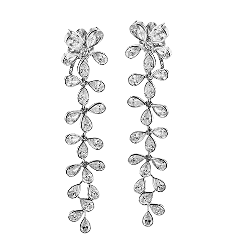 Earring in 18k Gold with Diamonds - Image 3