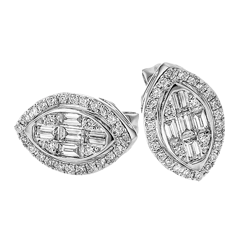 Earring in 18k Gold with Diamonds - Image 3