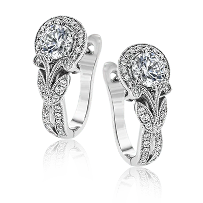 Earring in 18k Gold with Diamonds