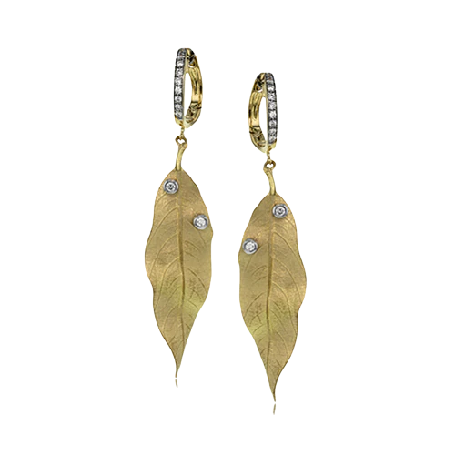 Earring in 18k Gold with Diamonds