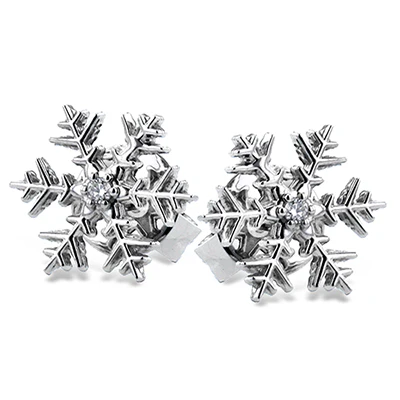 Earring in 18k Gold with Diamonds - Image 3