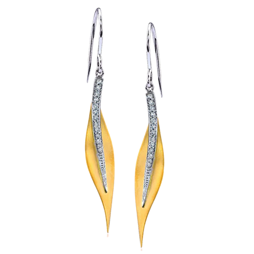 Earring in 18k Gold with Diamonds