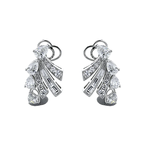 Earring in 18k Gold with Diamonds