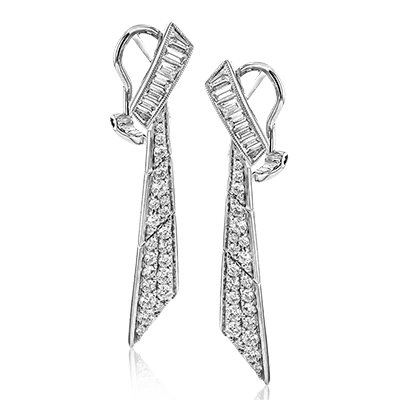 Earring in 18k Gold with Diamonds