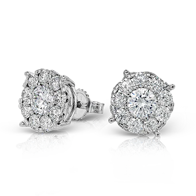 Earring in 18k Gold with Diamonds
