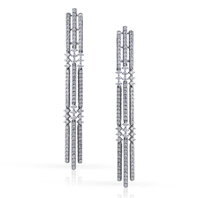 Earring in 18k Gold with Diamonds