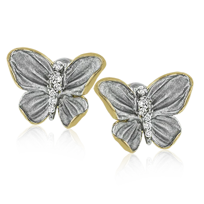 Earring in 18k Gold with Diamonds