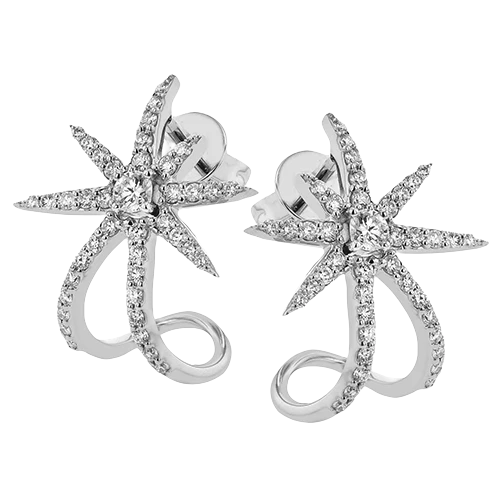 Earring in 18k Gold with Diamonds