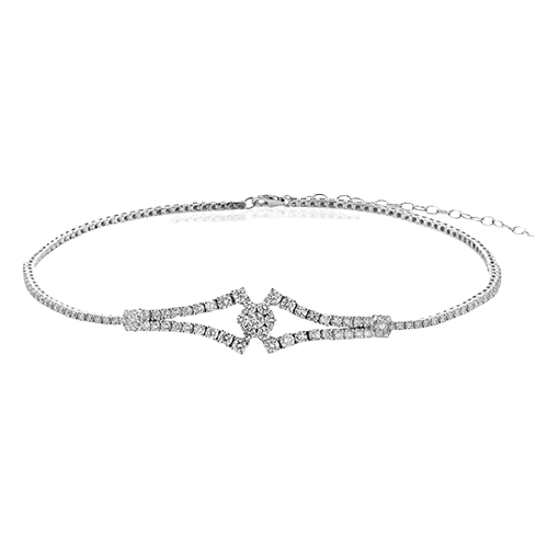 Choker in 18k Gold with Diamonds