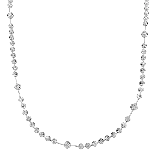 Necklace in 18k Gold with Diamonds - Image 3