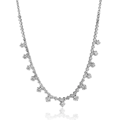 Necklace in 18k Gold with Diamonds