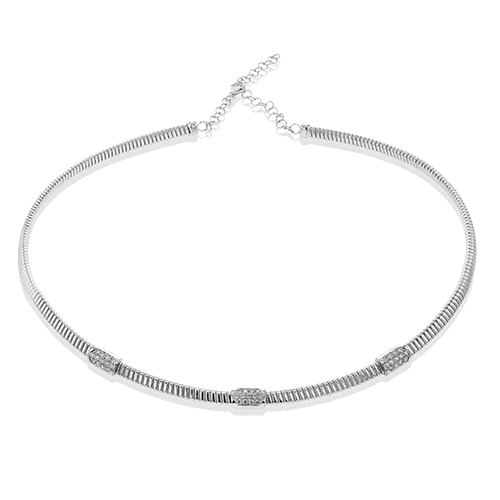 Choker in 18k Gold with Diamonds