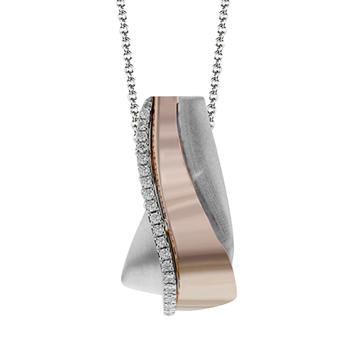 Pendant in 18k Gold with Diamonds - Image 3