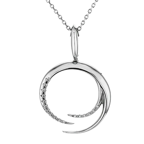 Pendant in 18k Gold with Diamonds - Image 3