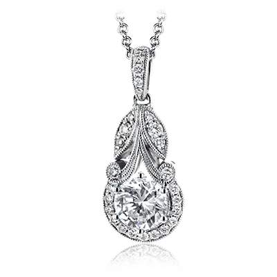 Pendant in 18k Gold with Diamonds