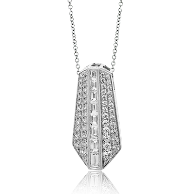 Pendant in 18k Gold with Diamonds