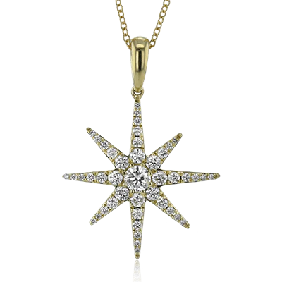 Pendant in 18k Gold with Diamonds