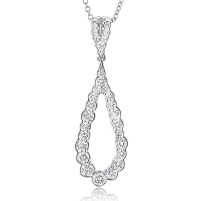 Pendant in 18k Gold with Diamonds