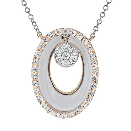 Pendant in 18k Gold with Diamonds