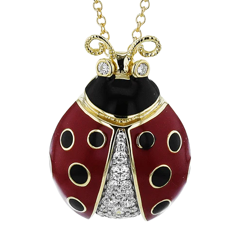 Pendant in 18k Gold with Diamonds - Image 3