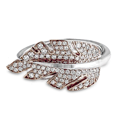Right Hand Ring in 18k Gold with Diamonds - Image 2