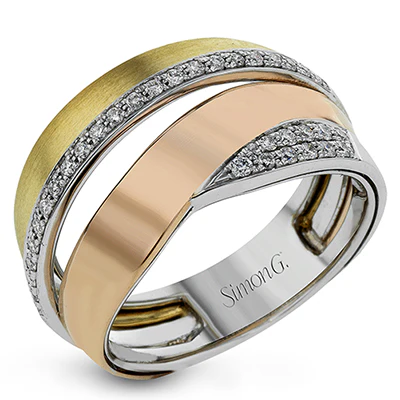 Right Hand Ring in 18k Gold with Diamonds - Image 2