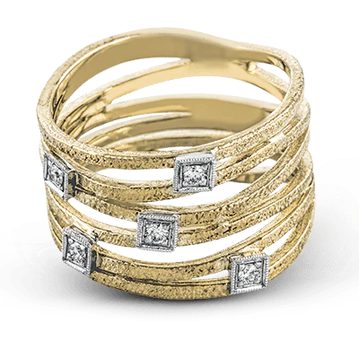 Right Hand Ring in 18k Gold with Diamonds - Image 2