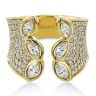 Right Hand Ring in 18k Gold with Diamonds - Image 3