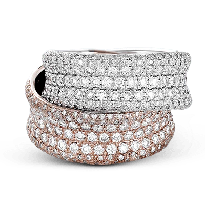 Right Hand Ring in 18k Gold with Diamonds - Image 2