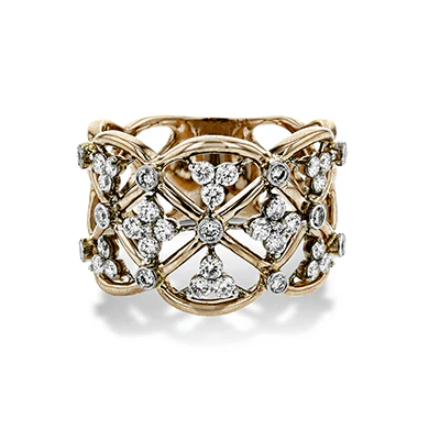 Right Hand Ring in 18k Gold with Diamonds - Image 2