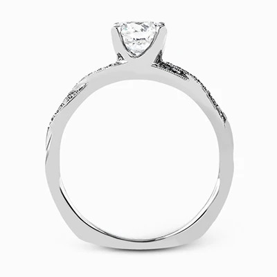 Wedding Set in 18k Gold with Diamonds - Image 3